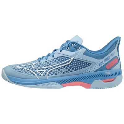 Zapatos Mizuno WAVE Exceed Tour 5 CC Mujer - Azules / Blancos / Rosas - Chile M210MGXSON